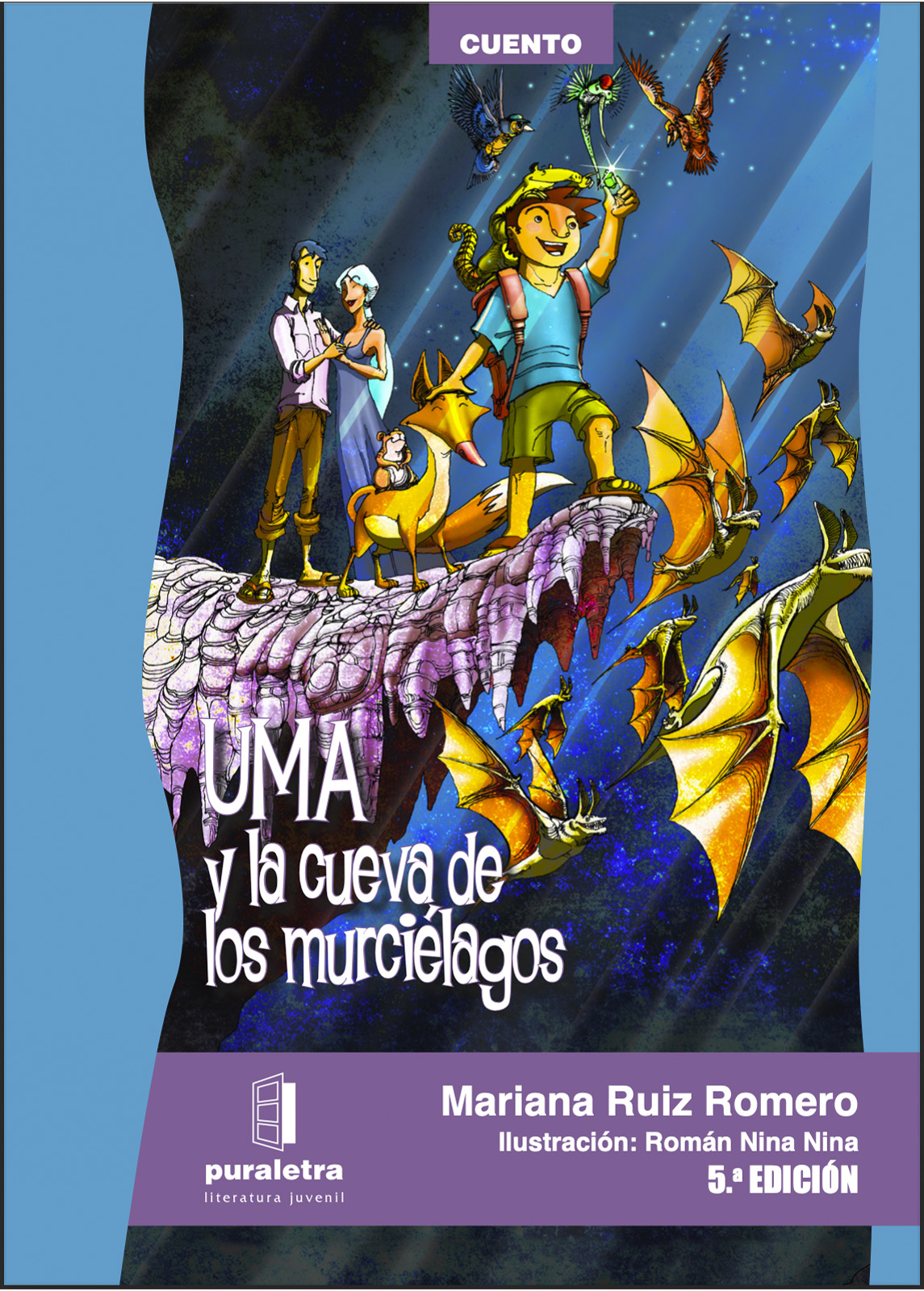 portada uma y la cueva de los muercielagos