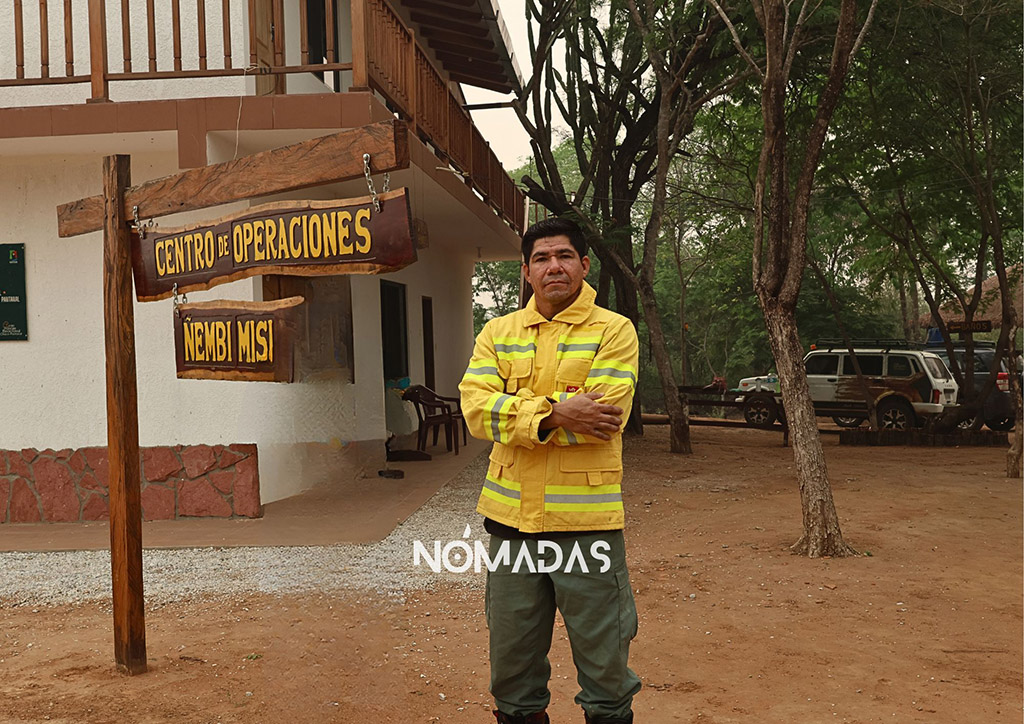 En las instalaciones del Ñembi Misin, en Roboré. Foto: Clovis de la Jaille/Revista Nómadas.