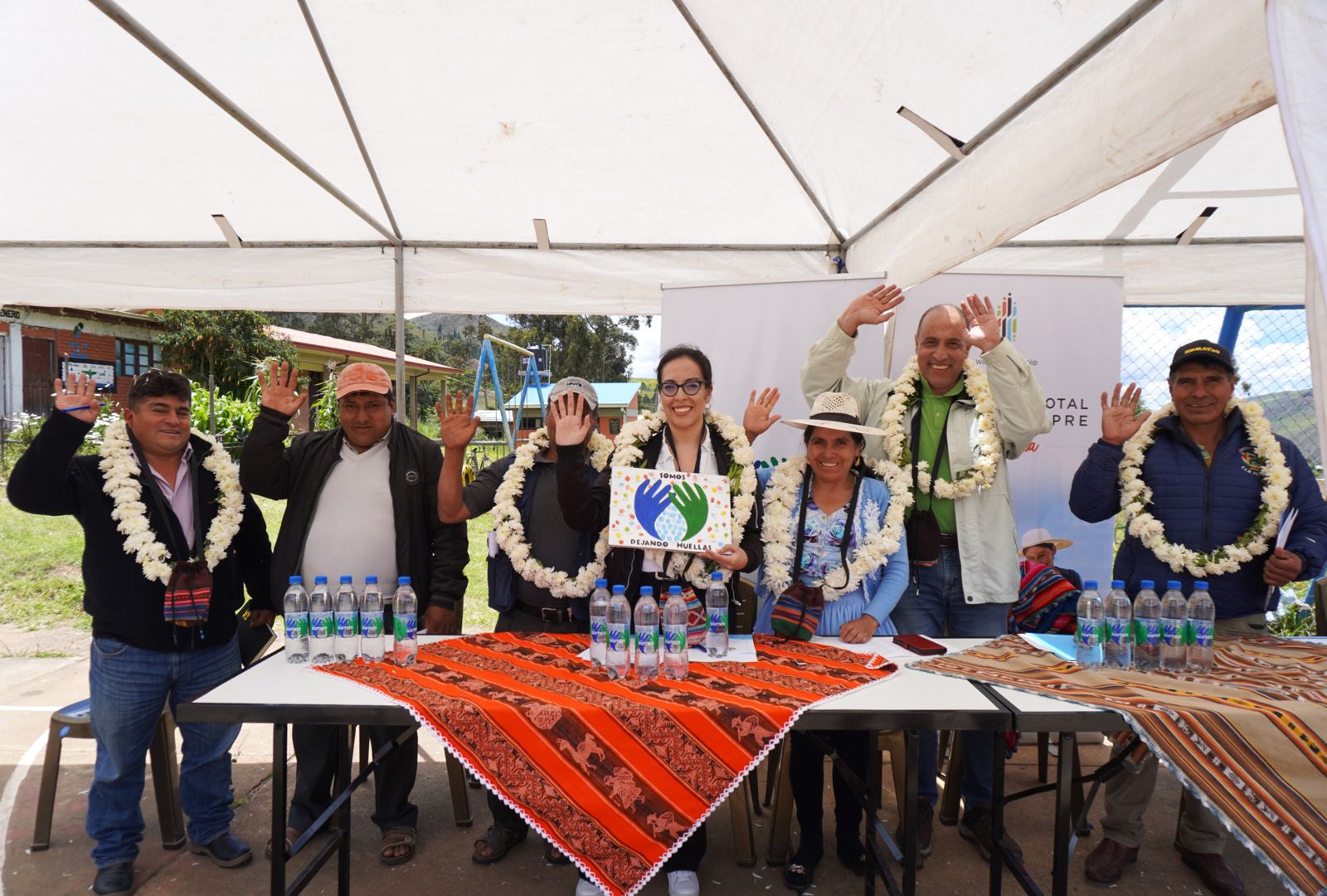 Entrega del sistema de agua potable a Kewiña Pampa.