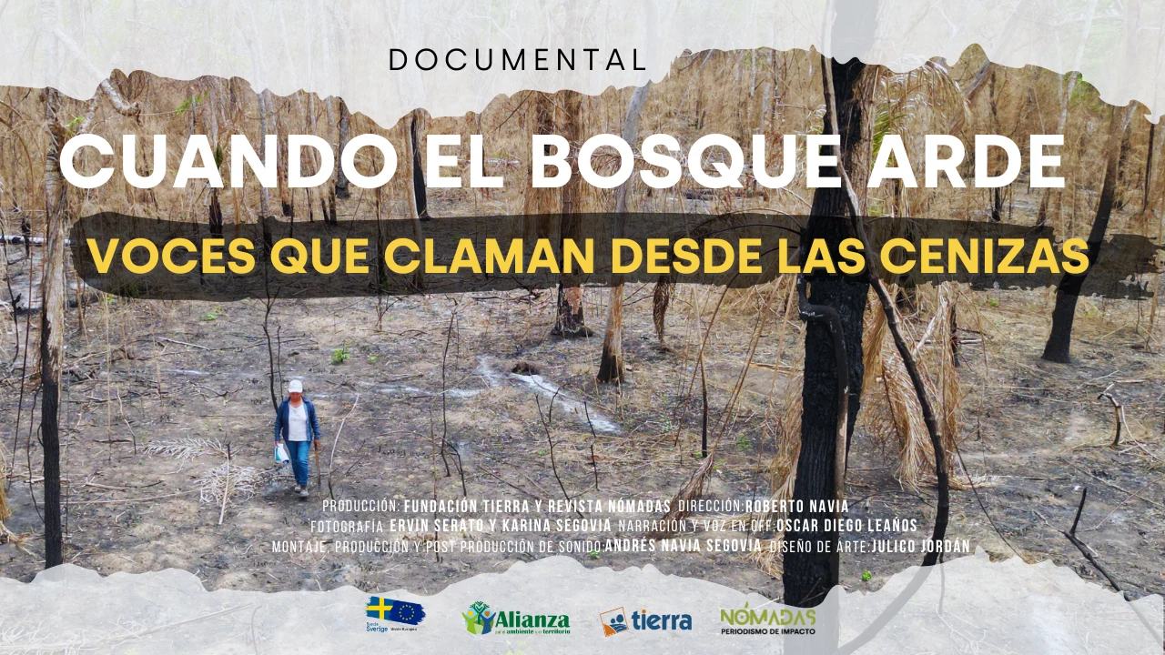 “Cuando el bosque arde”, de Revista Nómadas y Fundación Tierra, se estrena en cines de Alemania