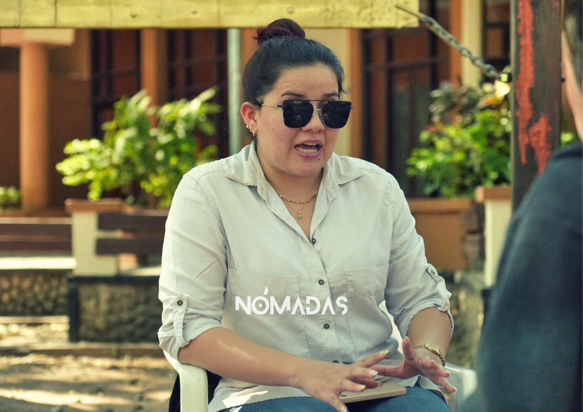 "Esta tierra no solo nos sustenta económicamente: es parte de nuestra identidad como chaqueños", afirma Karina Toledo. Foto: Erico Segovia/Revista Nómadas.