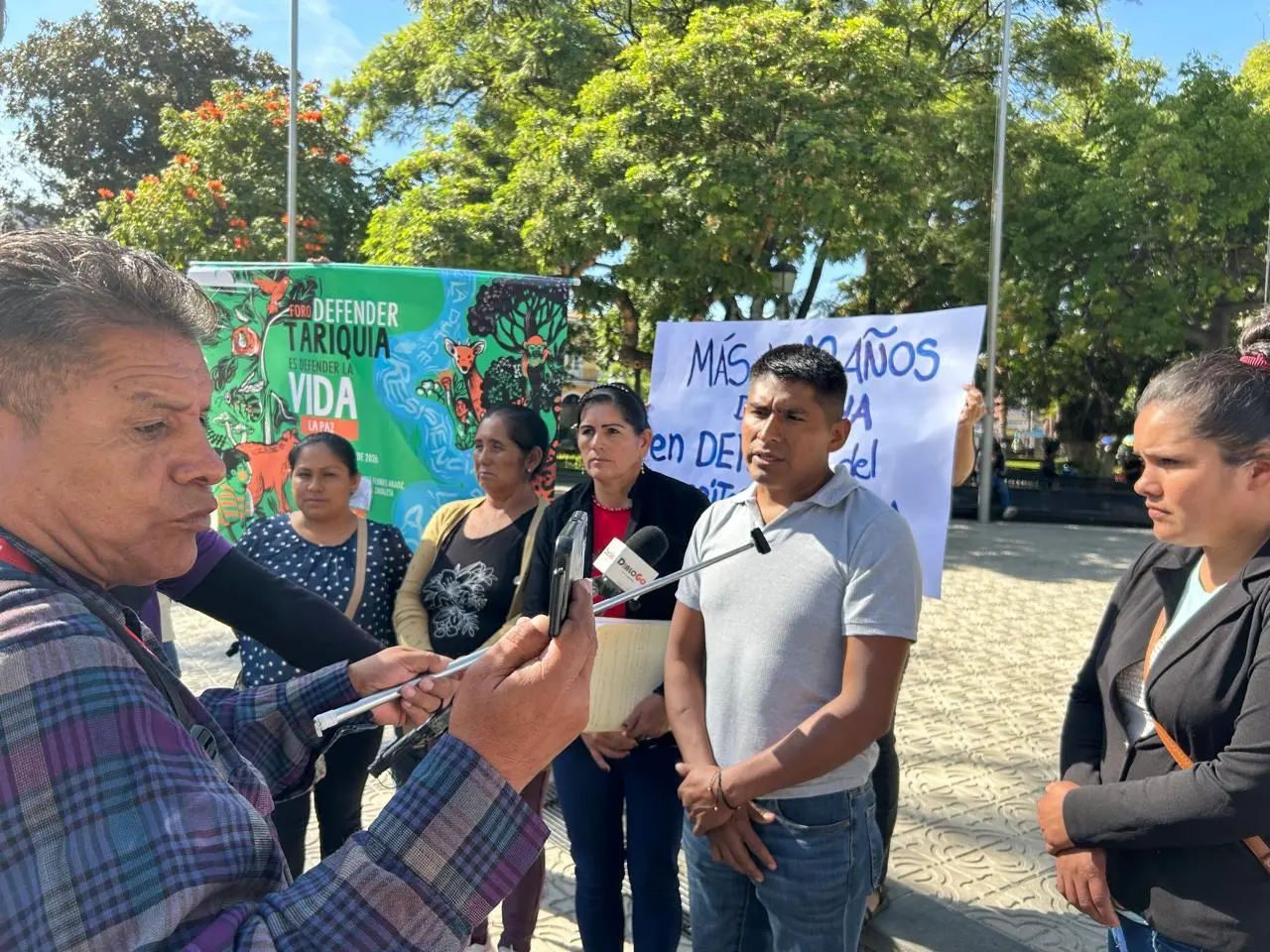 “Los defensores no estamos en contra del desarrollo, pero pedimos que se haga en lugares donde no se destruya el ecosistema”