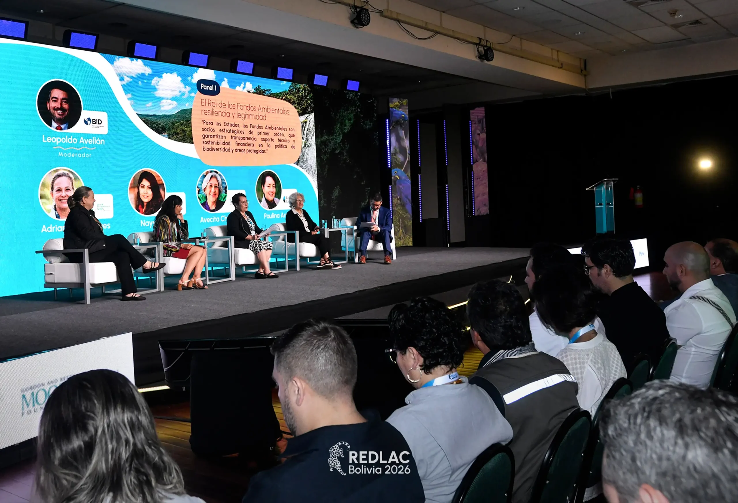 Delegaciones de América Latina y el Caribe participaron en la primera jornada del Congreso RedLAC Bolivia 2026. Foto: RedLAC Bolivia 2026.