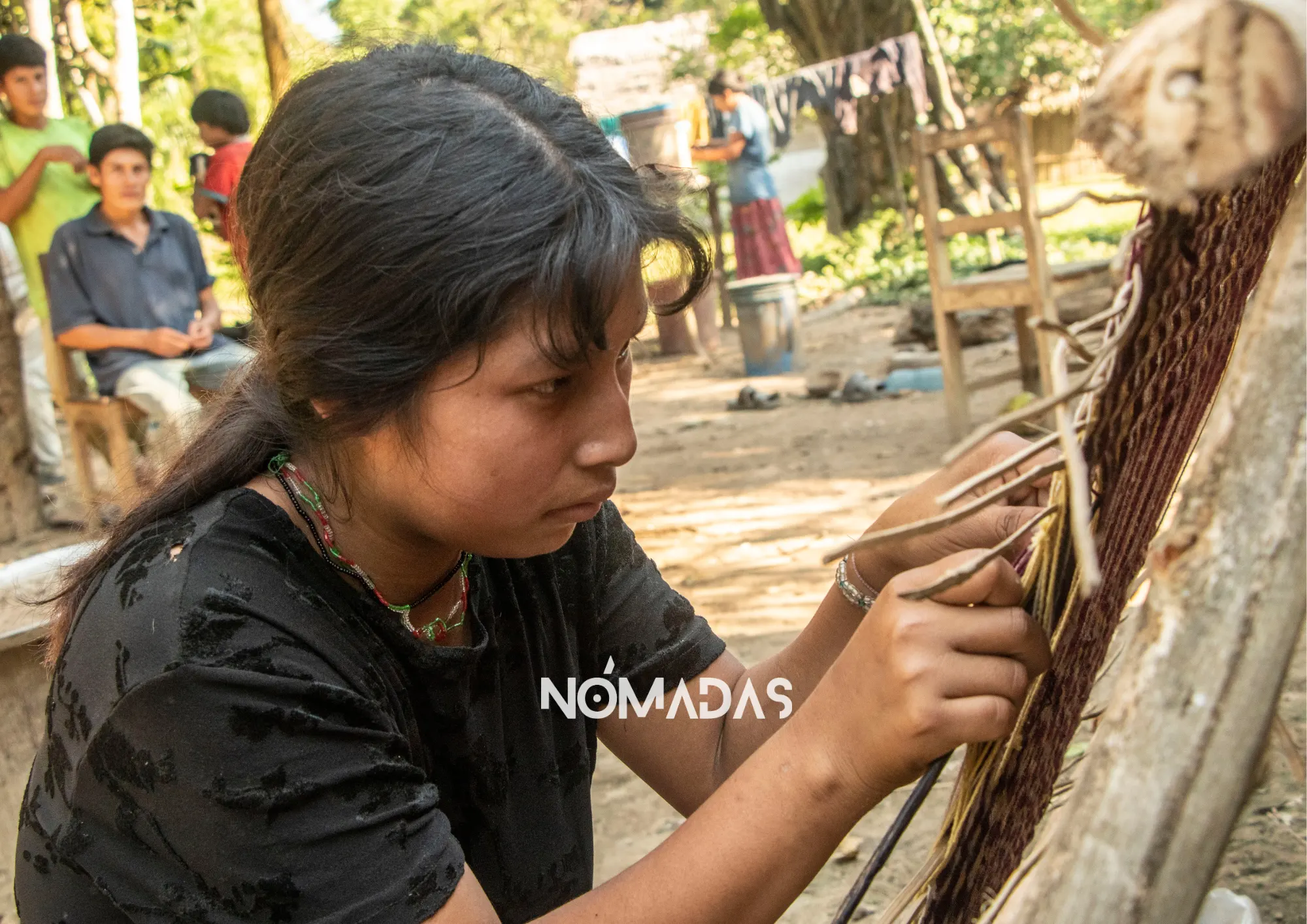 La vida en el TIM está profundamente ligada al bosque, que provee alimentos, materiales para tejidos, plantas medicinales y saberes acumulados durante generaciones. Foto: Marcelo Arze.